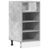 vidaXL Armario bajo Riga Gris Hormig&oacute;n 40x44,5x81,5 cm
