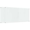vidaXL Salpicadero de cocina 2 pcs Transparente 120 x 60 cm