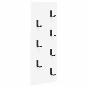 vidaXL Perchero de pared 30 x 1,5 x 80 cm Madera de ingenier&iacute;a