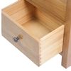 vidaXL Cajonera sinfonier de madera de roble maciza 45x32x110 cm