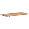 vidaXL Superficie de mesa madera maciza de acacia 118x(50-60)x2,5 cm