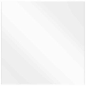 vidaXL Espejo de pared Cuadrado 60 x 60 cm vidrio templado