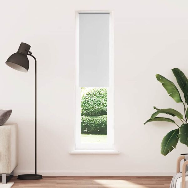 vidaXL Estor Enrollable Opaco Blanco 45x230 cm Tela Ancho 40,7 cm
