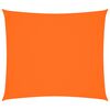 vidaXL Toldo de vela rectangular tela oxford naranja 2x2,5 m