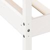vidaXL Div&aacute;n sin colch&oacute;n blanco 75x190 cm madera maciza de pino