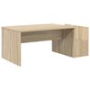 vidaXL Mesa de Caf&eacute; Roble Sonoma 90 x 45 x 35 cm Madera de ingenier&iacute;a