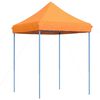 vidaXL Tienda de fiesta plegable Pop-Up naranja 200x200x306 cm