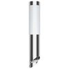 vidaXL L&aacute;mpara de pared acero inoxidable impermeable 60 W