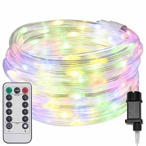 vidaXL Luz de cuerda con 1200 LED Multicolor 50 m PVC
