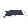 Campart Travel Sillas de camping 2 unidades Novara azul 68x43,5x120 cm