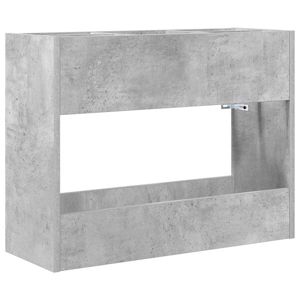 vidaXL Soporte de Sombrilla Gris Concreto 65 x 24 x 50 cm