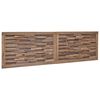 vidaXL Cabecero de Cama Natural Madera de teca maciza