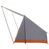 vidaXL Tienda de camping Gris y naranja 282 x 225 x 154 cm tafet&aacute;n