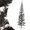 vidaXL &Aacute;rbol de Navidad delgado negro 240 cm