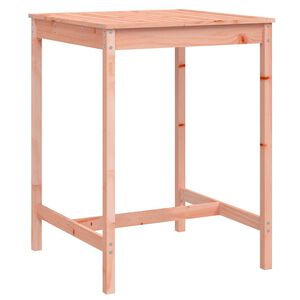 vidaXL Mesa de jard&iacute;n madera maciza Douglas 82,5x82,5x110 cm