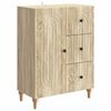 vidaXL Aparador Roble Sonoma 66 x 34,5 x 90 cm Madera de Ingenier&iacute;a