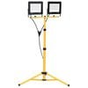 vidaXL Foco LED con tr&iacute;pode 2x100 W blanco fr&iacute;o