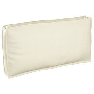 vidaXL Coj&iacute;n Crema 120 x 60 x 12 cm Tela Oxford