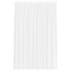vidaXL Cortina de Encaje Blanco 300 x 300 cm Poli&eacute;ster