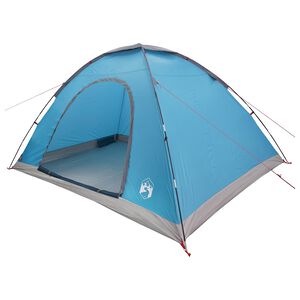 vidaXL Tienda de camping con techo Azul 335 x 275 x 180 cm