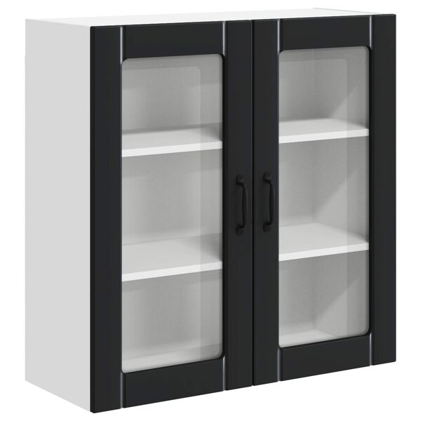 vidaXL Mueble de Cocina Negro 80 x 31 x 80 cm Madera de ingenier&iacute;a