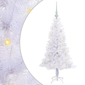 vidaXL &Aacute;rbol de Navidad artificial con 150 LED 120 cm PVC y Acero