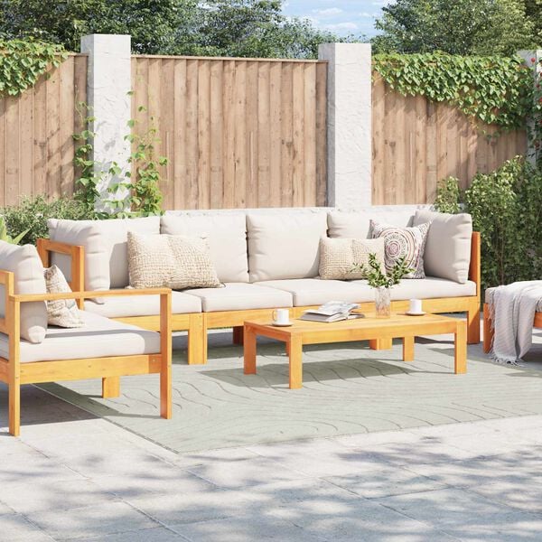 vidaXL Alfombras de &aacute;rea Cuadrado PALMERAS Verde 240 x 240 cm