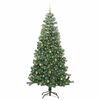 vidaXL &Aacute;rbol de Navidad con 300 LED con soporte Verde 240 cm PVC
