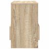 vidaXL Estante de revistas 2 pcs Roble Sonoma 35 x 30 x 45 cm