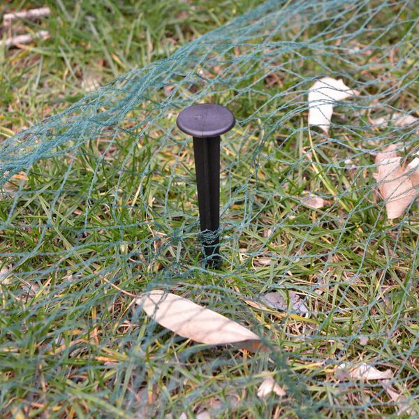 vidaXL Red de cubierta para estanque 12 x 6 m PE