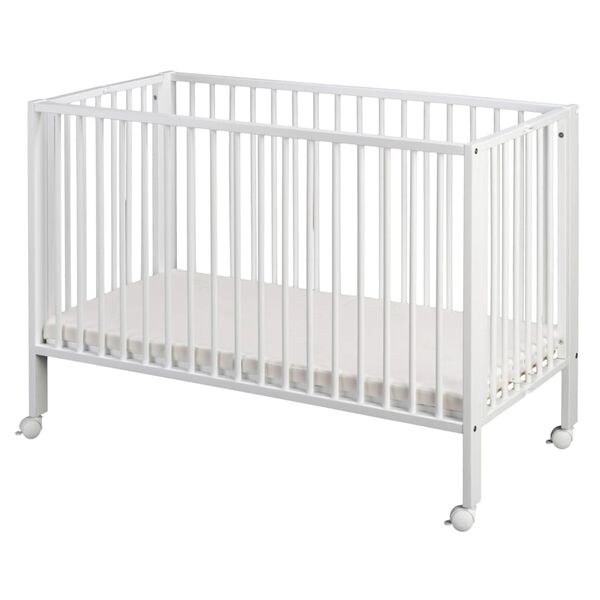 tiSsi Cuna infantil plegable blanca