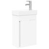 vidaXL M&oacute;dulo de ba&ntilde;o con grifer&iacute;a Roble Artesanal 40,5 x 22,5 x 62 cm