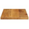 vidaXL Tablero de mesa rectangular madera maciza mango 40x20x3,8 cm