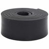 vidaXL Borde de goma para quitanieves negro 300x8x1 cm