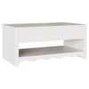 vidaXL Mesa de Café Drammen 99 x 55 x 45 cm Madera maciza de pino