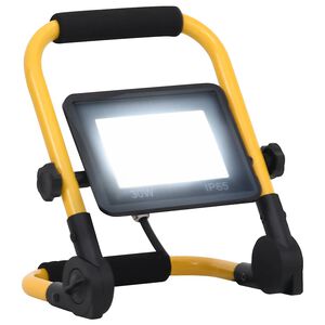 vidaXL Foco LED con asa 30 W blanco fr&iacute;o