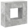 vidaXL Gris Concreto 82 x 29 x 74 cm