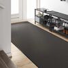 vidaXL Felpudo Antracita y Negro 120 x 350 cm Polipropileno y vinilo