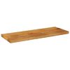vidaXL Tablero de mesa rectangular madera maciza mango 70x30x3,8 cm