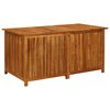 vidaXL Caja de almacenaje de jard&iacute;n madera maciza acacia 150x80x75 cm