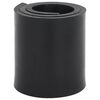 vidaXL Borde de goma para quitanieves negro 120x15x1 cm
