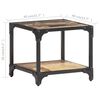vidaXL Mesa de centro de madera maciza reciclada 40x40x36 cm