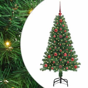 vidaXL &Aacute;rbol de Navidad artificial Verde 120 cm PVC y Acero y Pl&aacute;stico