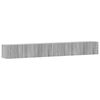 vidaXL Set de muebles para TV 3 pzas madera contrachapada gris Sonoma