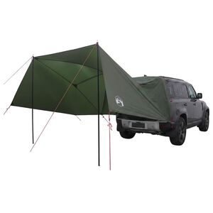 vidaXL Tienda para coche 308 x 215 x 220 cm Verde militar