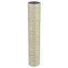 vidaXL Poste rascador para gatos 8x45 cm 8 mm beige