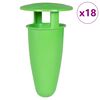 vidaXL Trampas para caracoles y babosas 18 uds. Verde