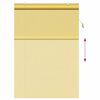 vidaXL Estor enrollable con cortinas Amarillo 150 x 220 cm Bamb&uacute;