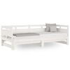 vidaXL Sof&aacute; cama extra&iacute;ble sin colch&oacute;n blanco 2x(90x190) cm