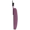 vidaXL Cabecera Colgante Morado 170 x 55 x 7 cm Terciopelo